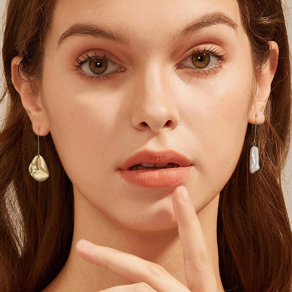 Autumn Whisper Leaf Earrings