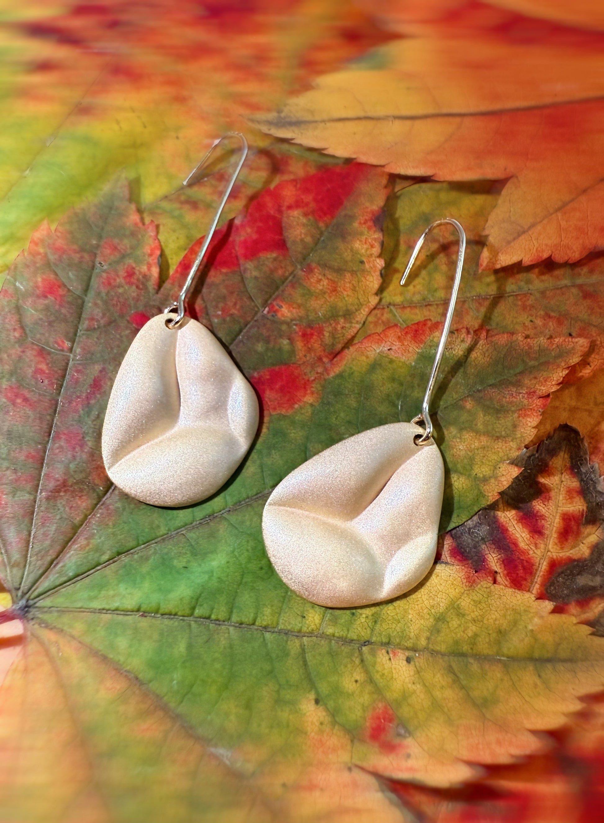 Autumn Whisper Leaf Earrings