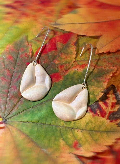 Autumn Whisper Leaf Earrings